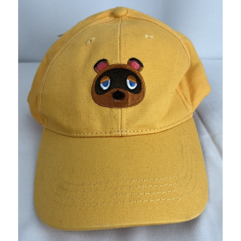 Nintendo Animal Crossing New Horizons Tom Nook Adjustable Hat Cap Culturefly NWT